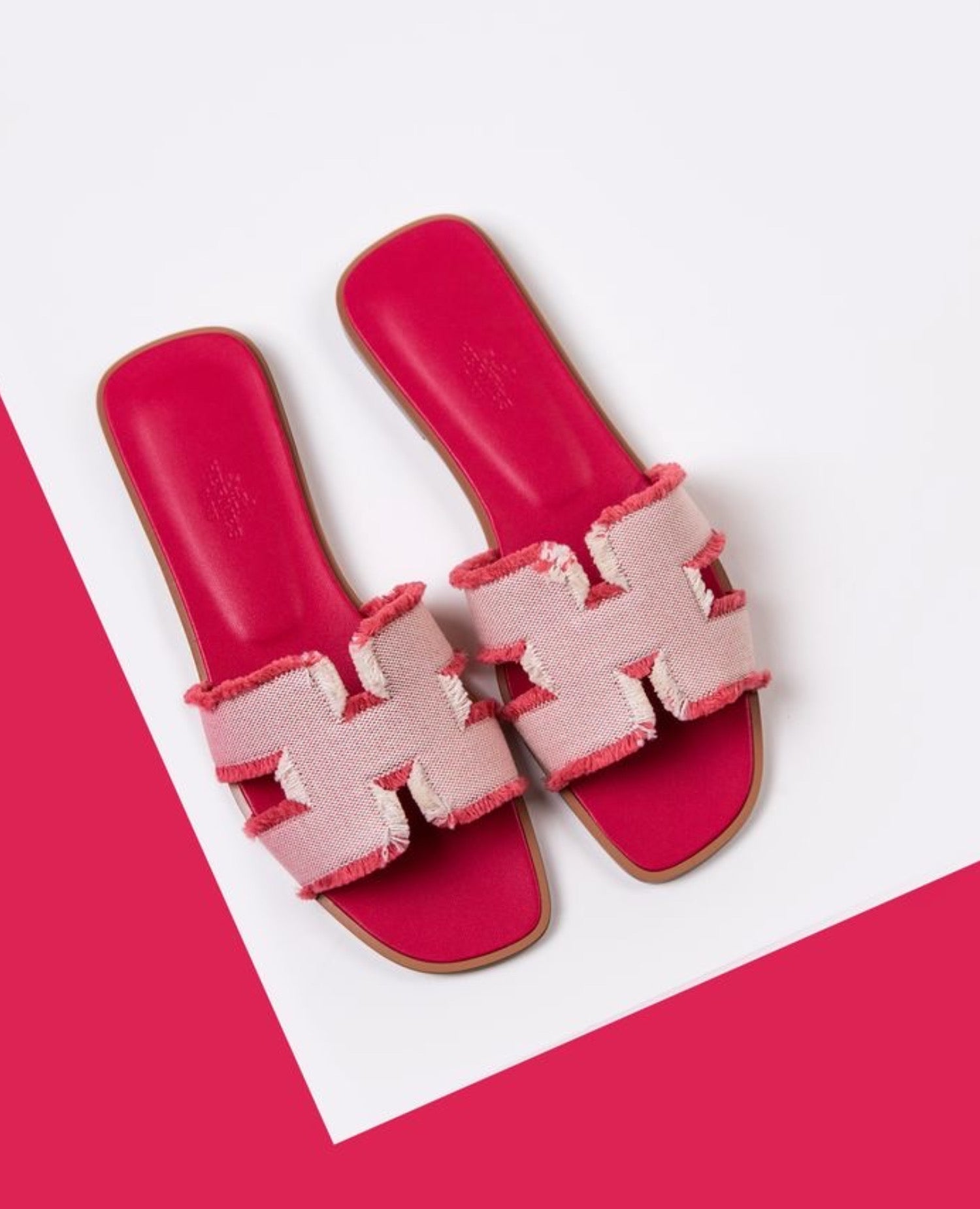 صندل هيرمس أوران وردي