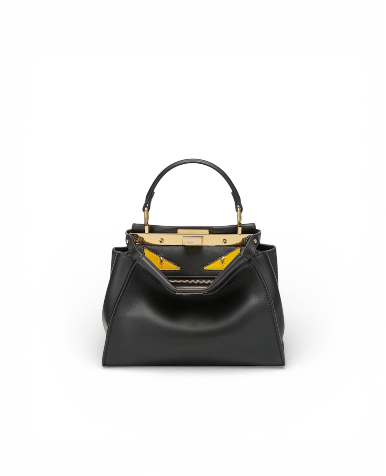 FND Peekaboo Mini Black Leather