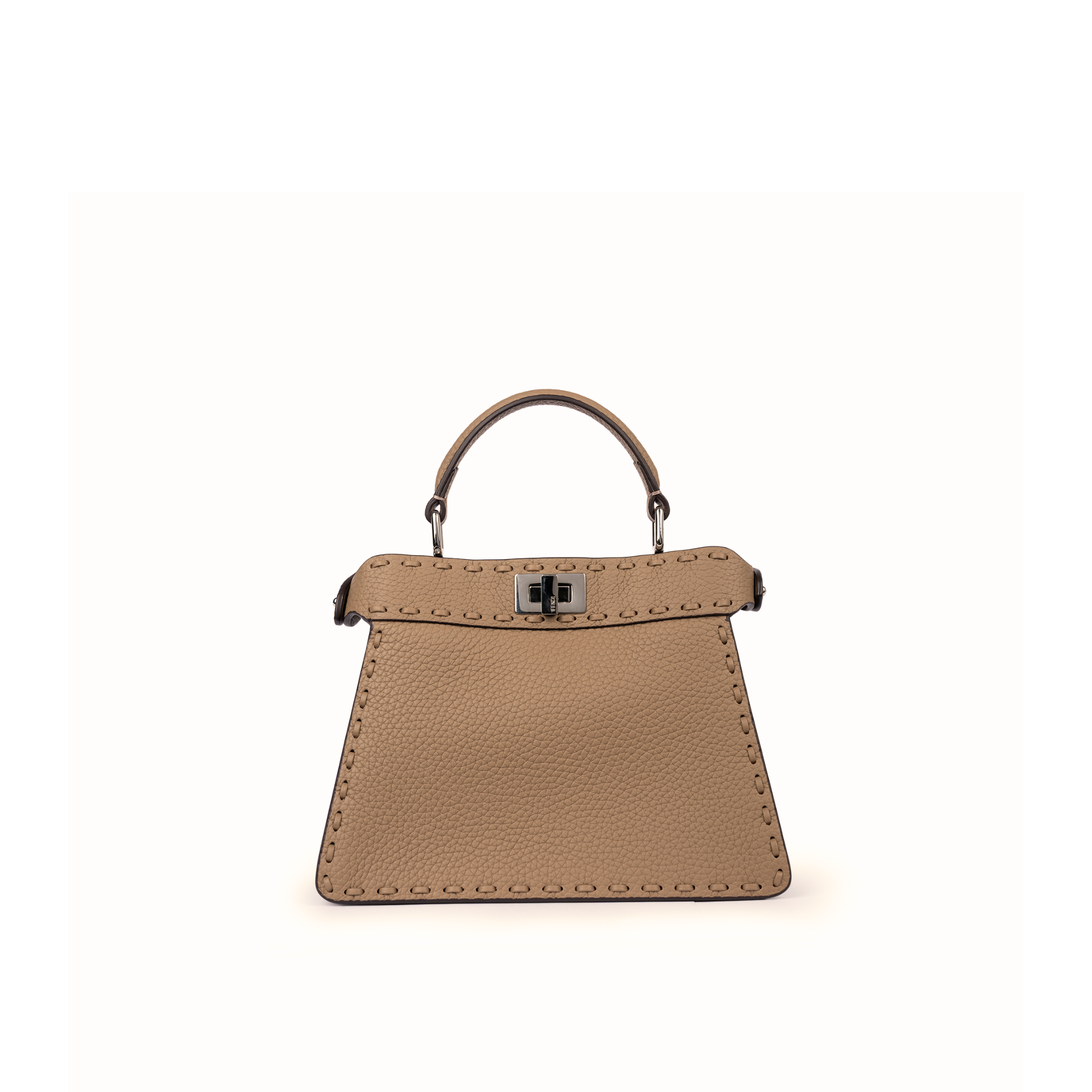 حقيبة فندي بيكابو ISeeU بيتيت رمادية