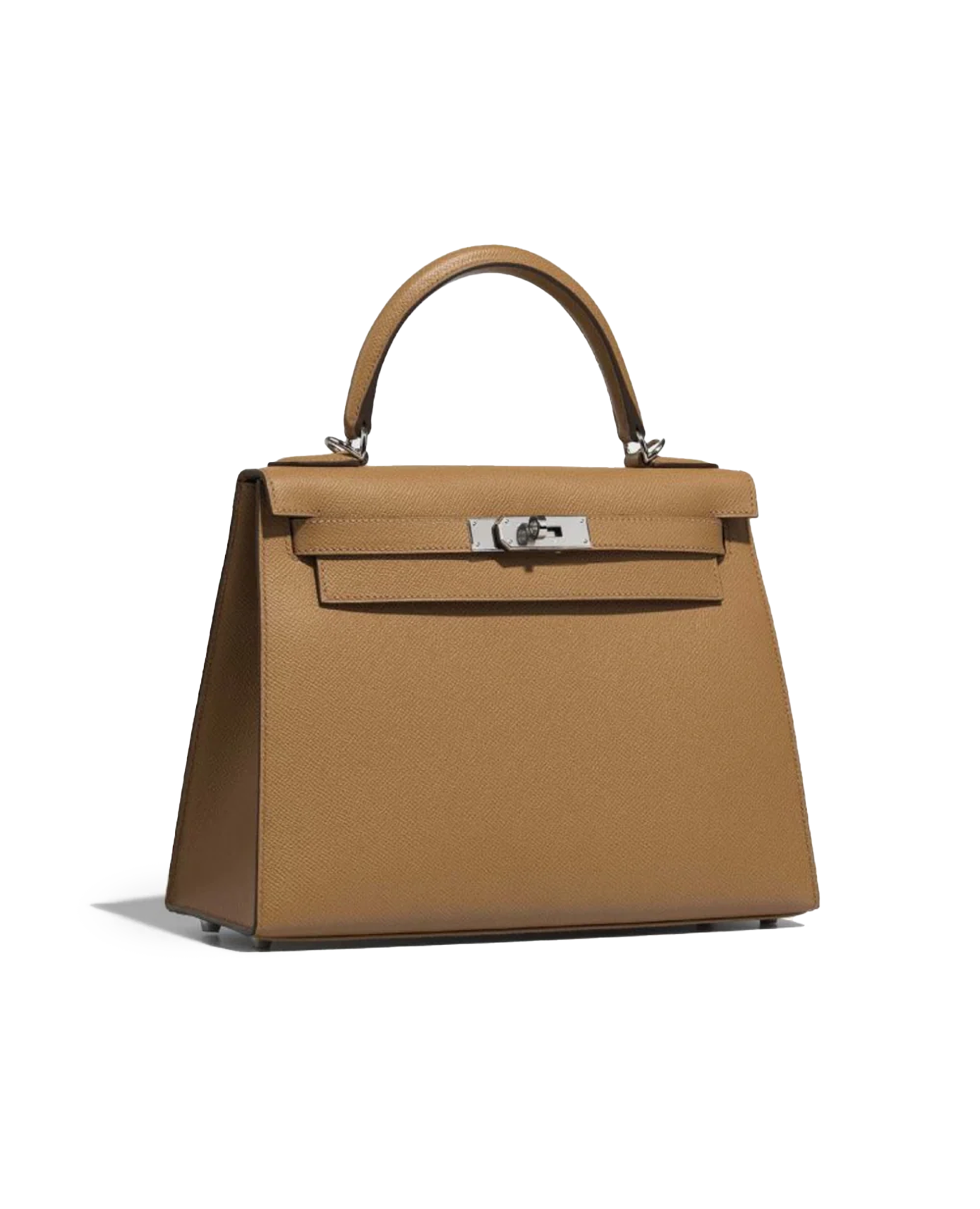 حقيبة هيرمس كيلي 25 بسكويت بإطارات فضية