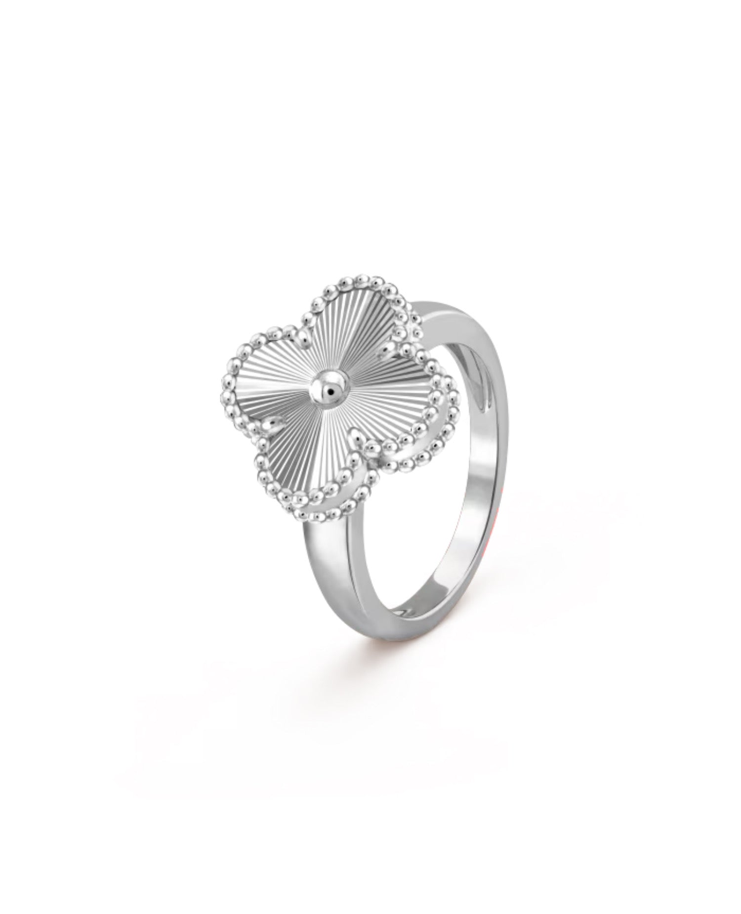 VCF Vintage Alhambra Ring, white gold