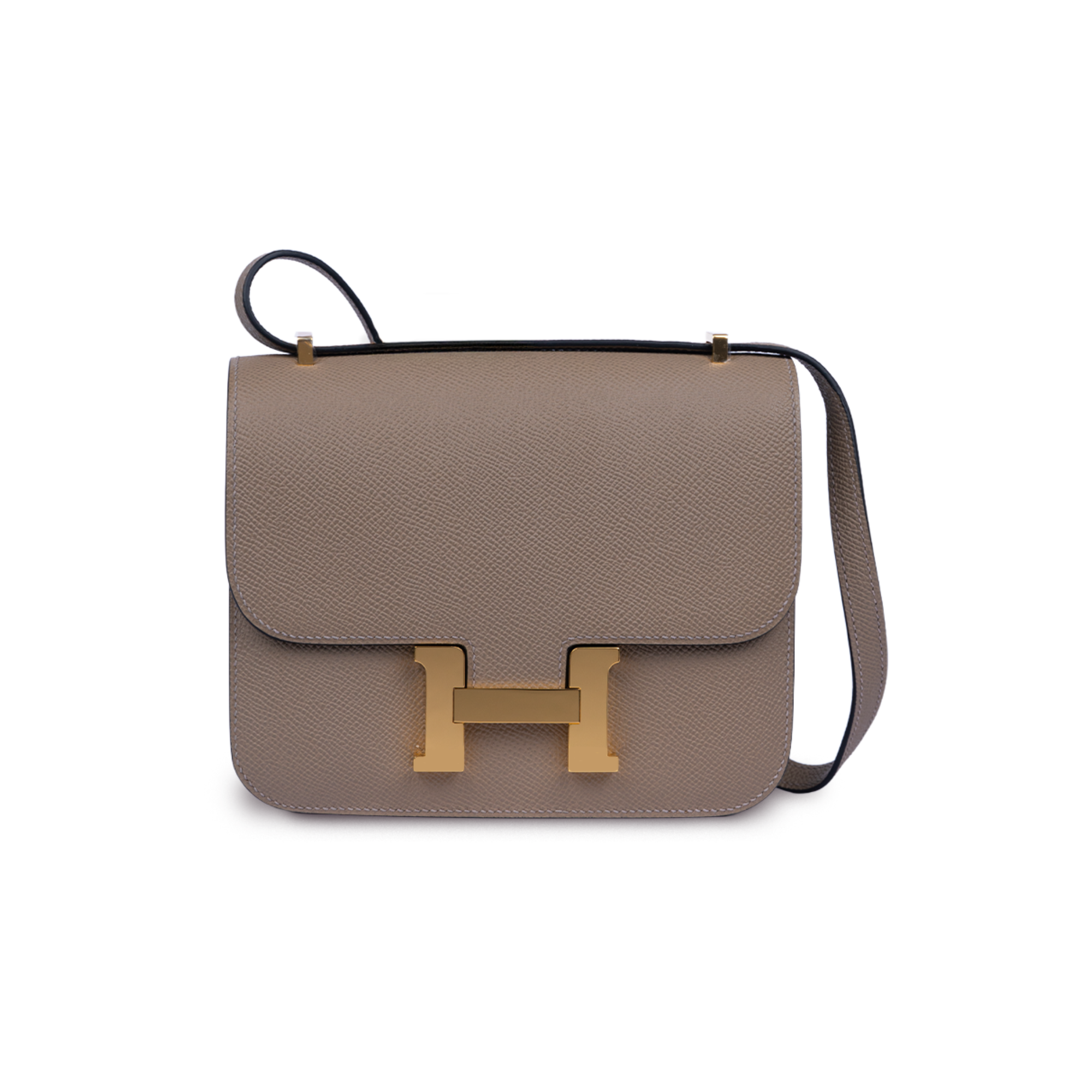 حقيبة هيرمس كونستانس 18 إبسوم رمادية