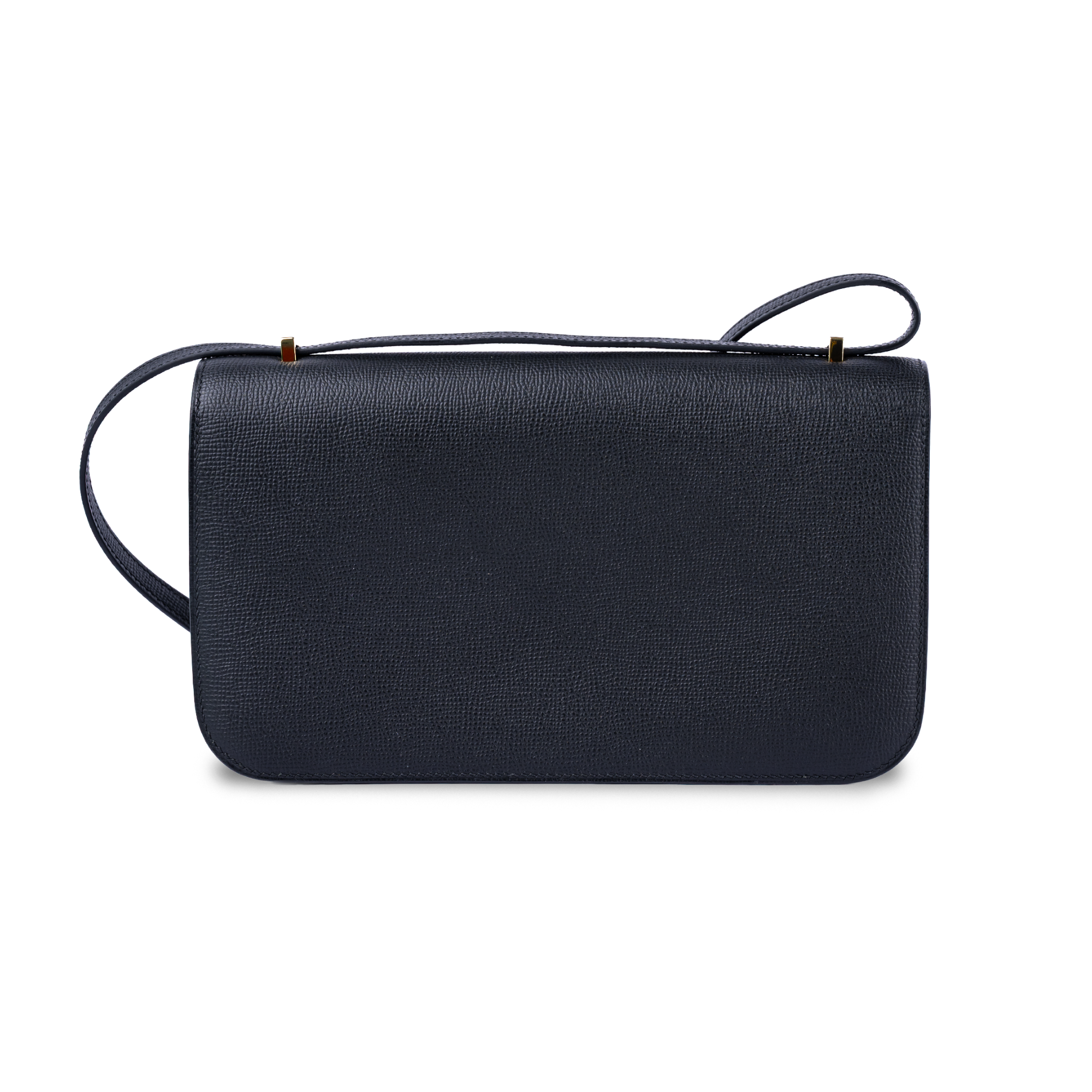 حقيبة هيرمس كونستانس إيلان أسود بإطارات ذهبية