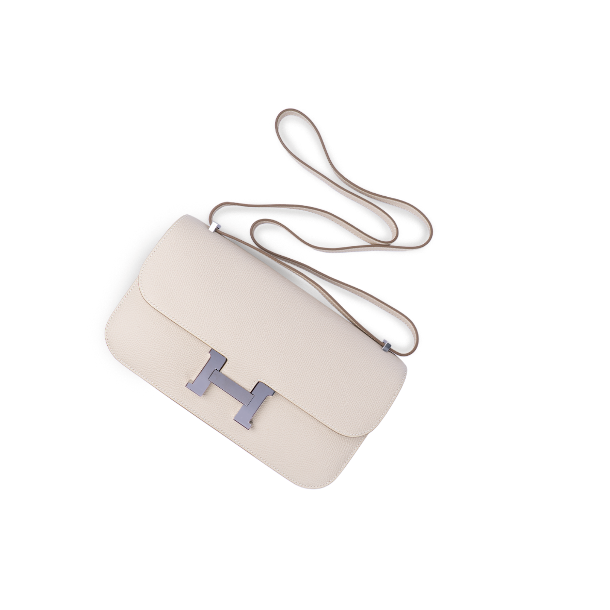 حقيبة هيرمس كونستانس إيلان بيضاء