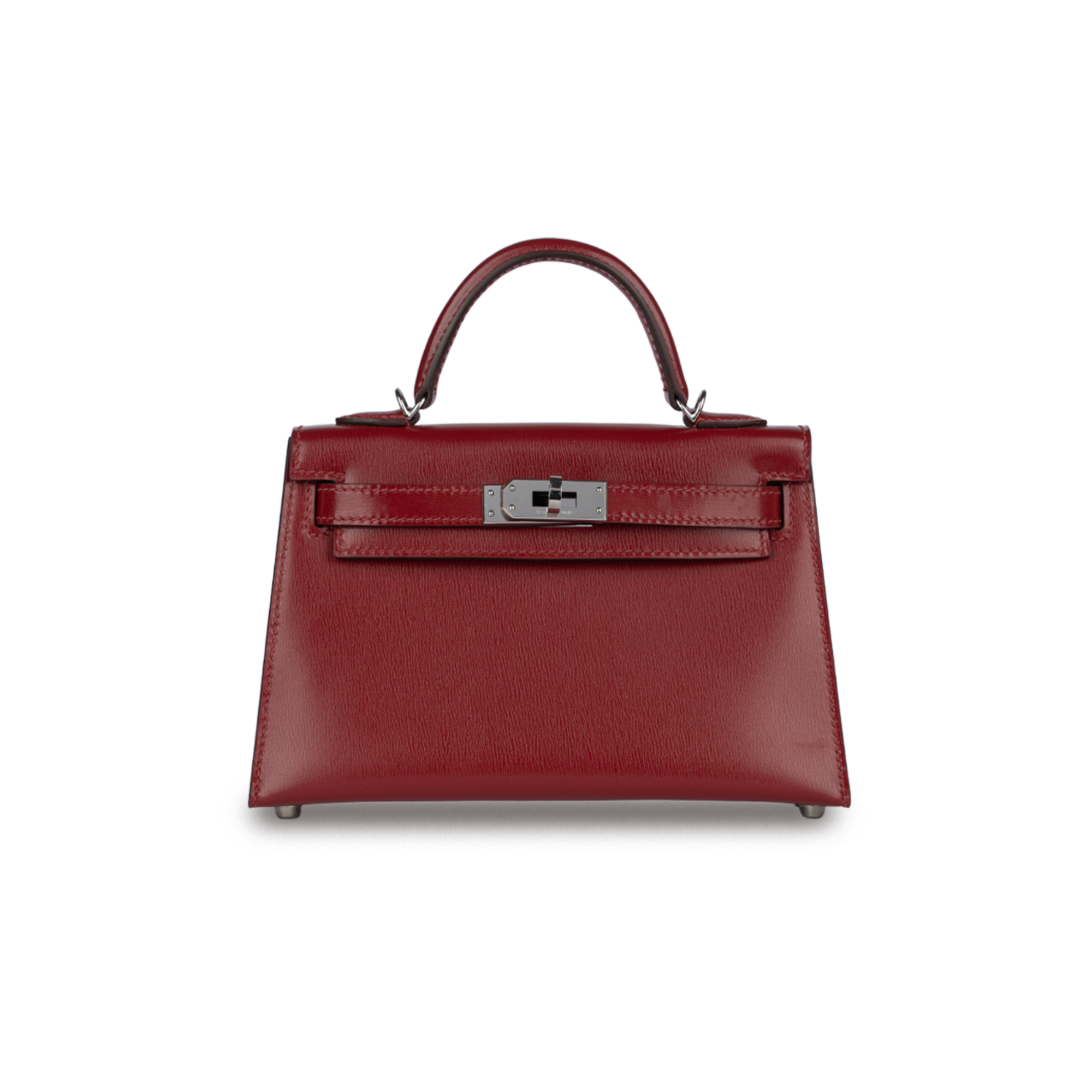 حقيبة هيرمس كيلي ميني بوكس أحمر