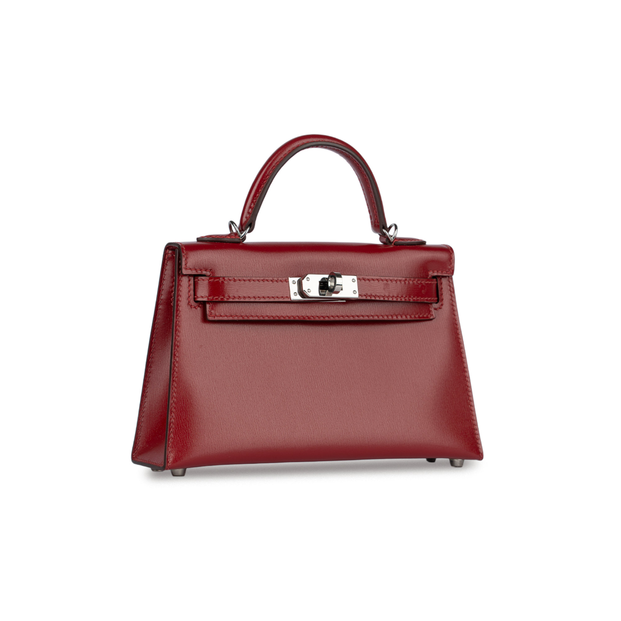 حقيبة هيرمس كيلي ميني بوكس أحمر