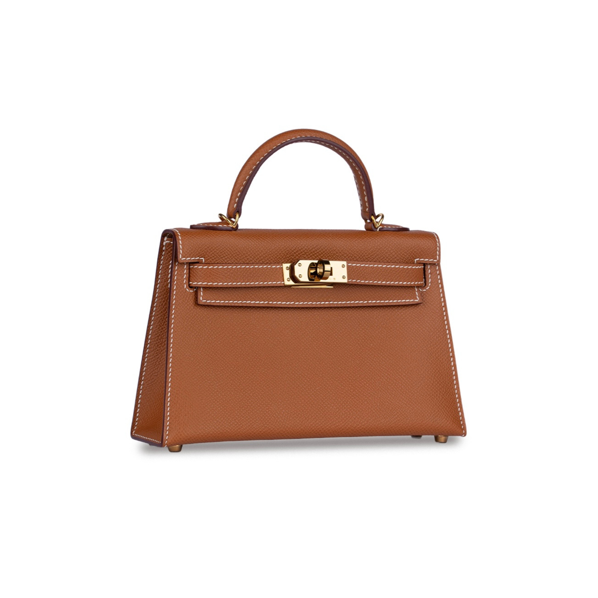 حقيبة هيرمس كيلي ميني ابسوم ذهبية