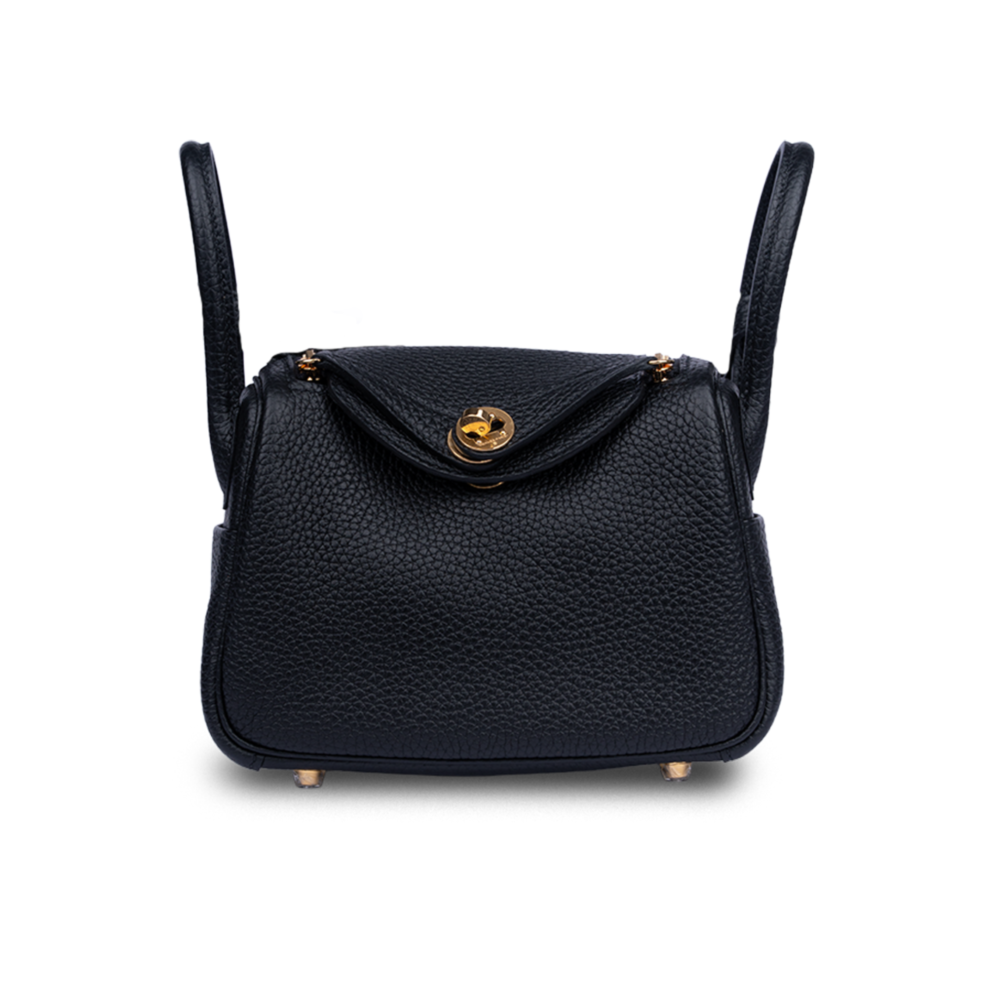 حقيبة هيرمس ليندي ميني سوداء