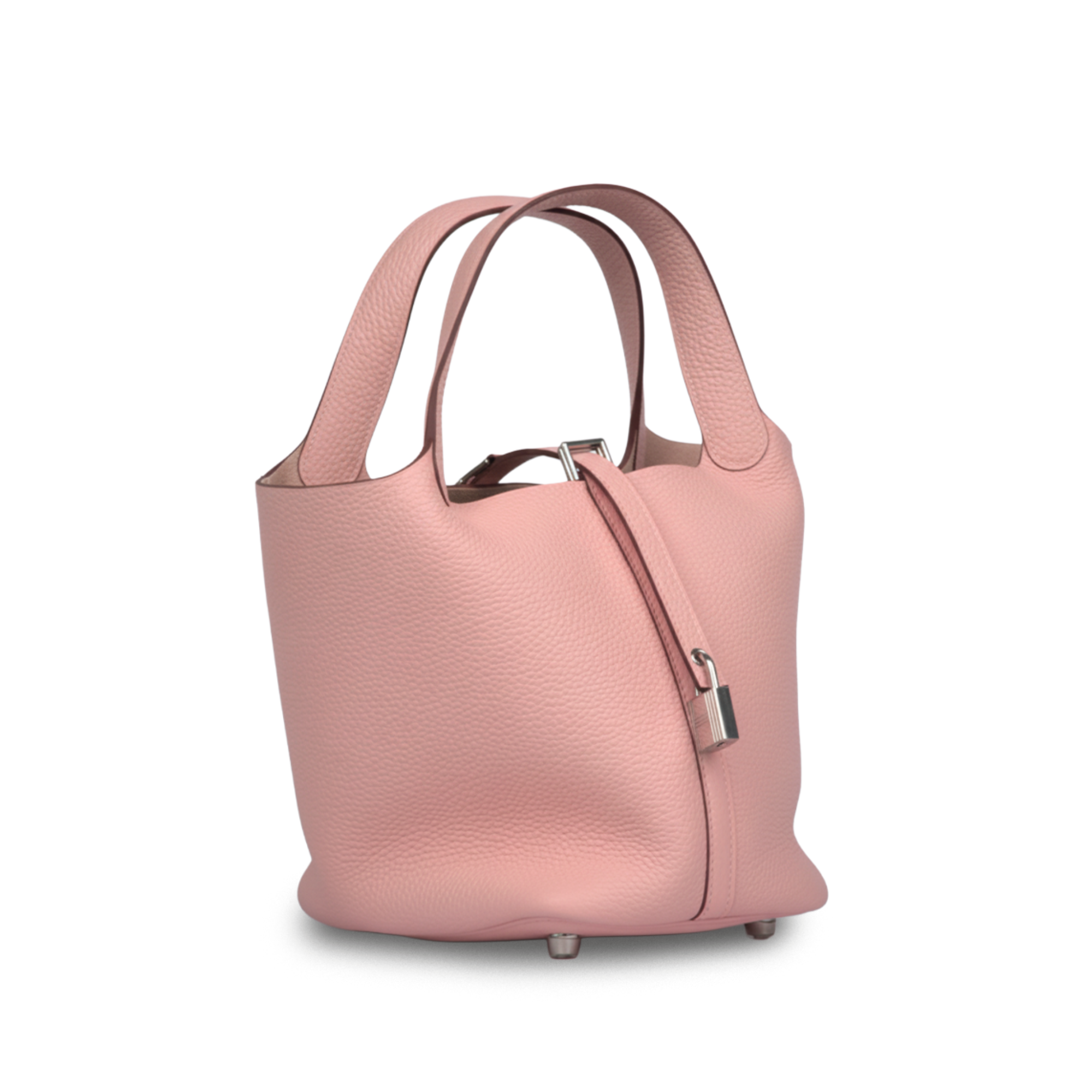 حقيبة هيرمس بيكوتان لوك 18 وردي ساكورا