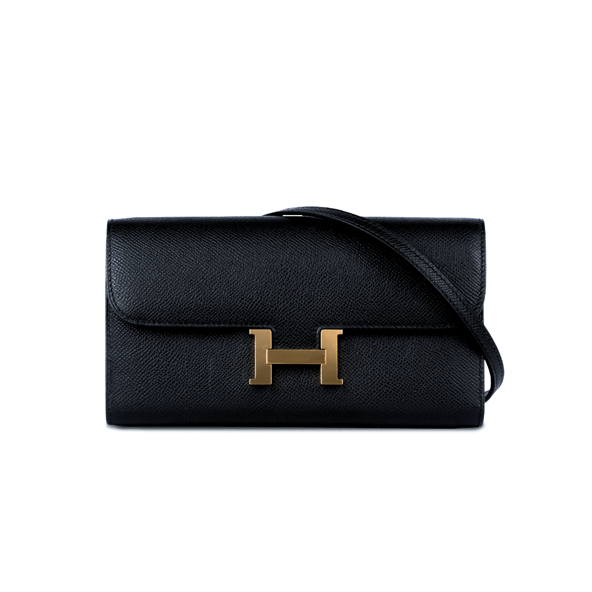 محفظة هيرمس كونستانس تو غو أسود