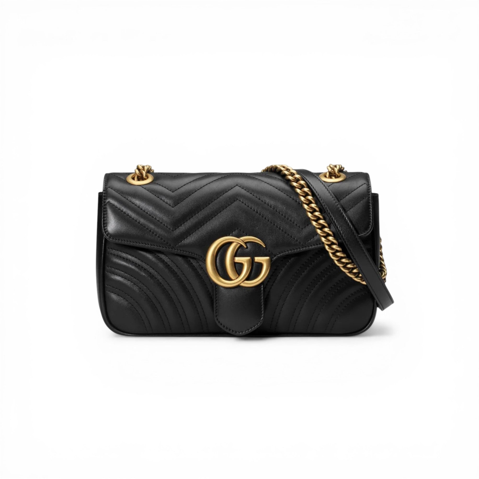 حقيبة غوتشي GG مارمونت سمول أسود