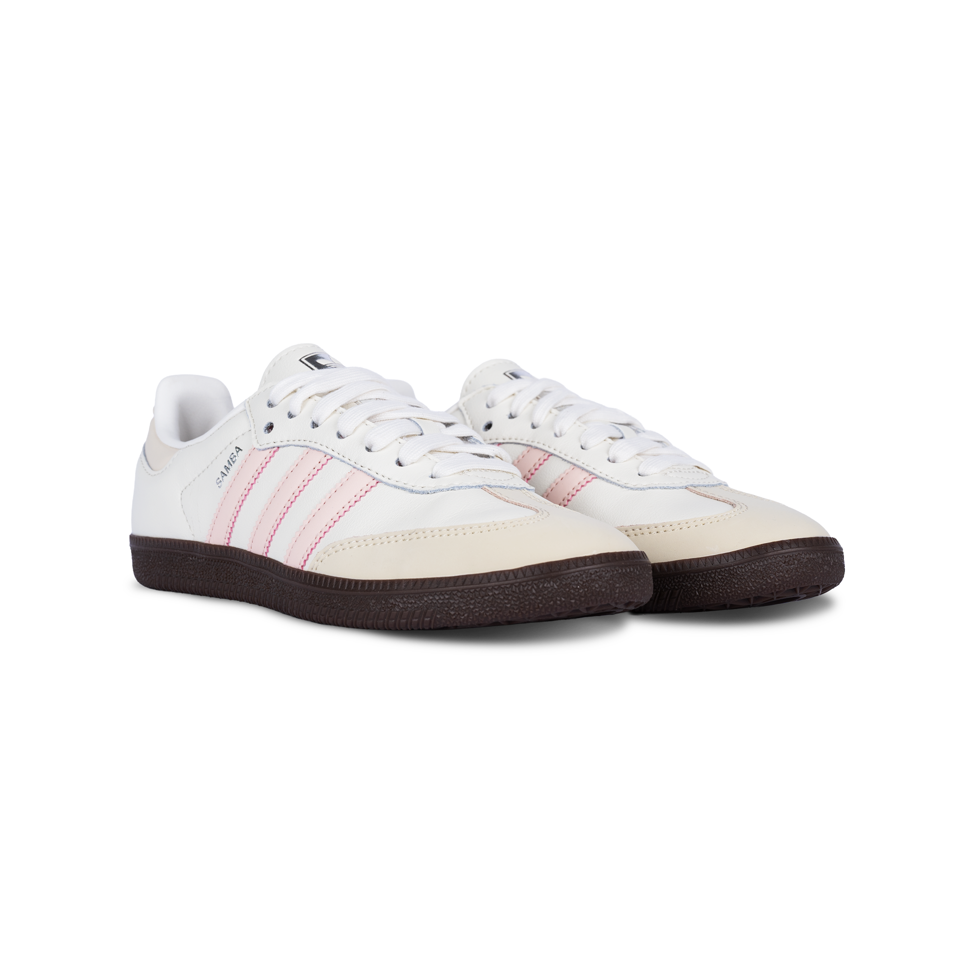 سنيكر أديداس سامبا OG أبيض سحابي وكوارتز فاتح