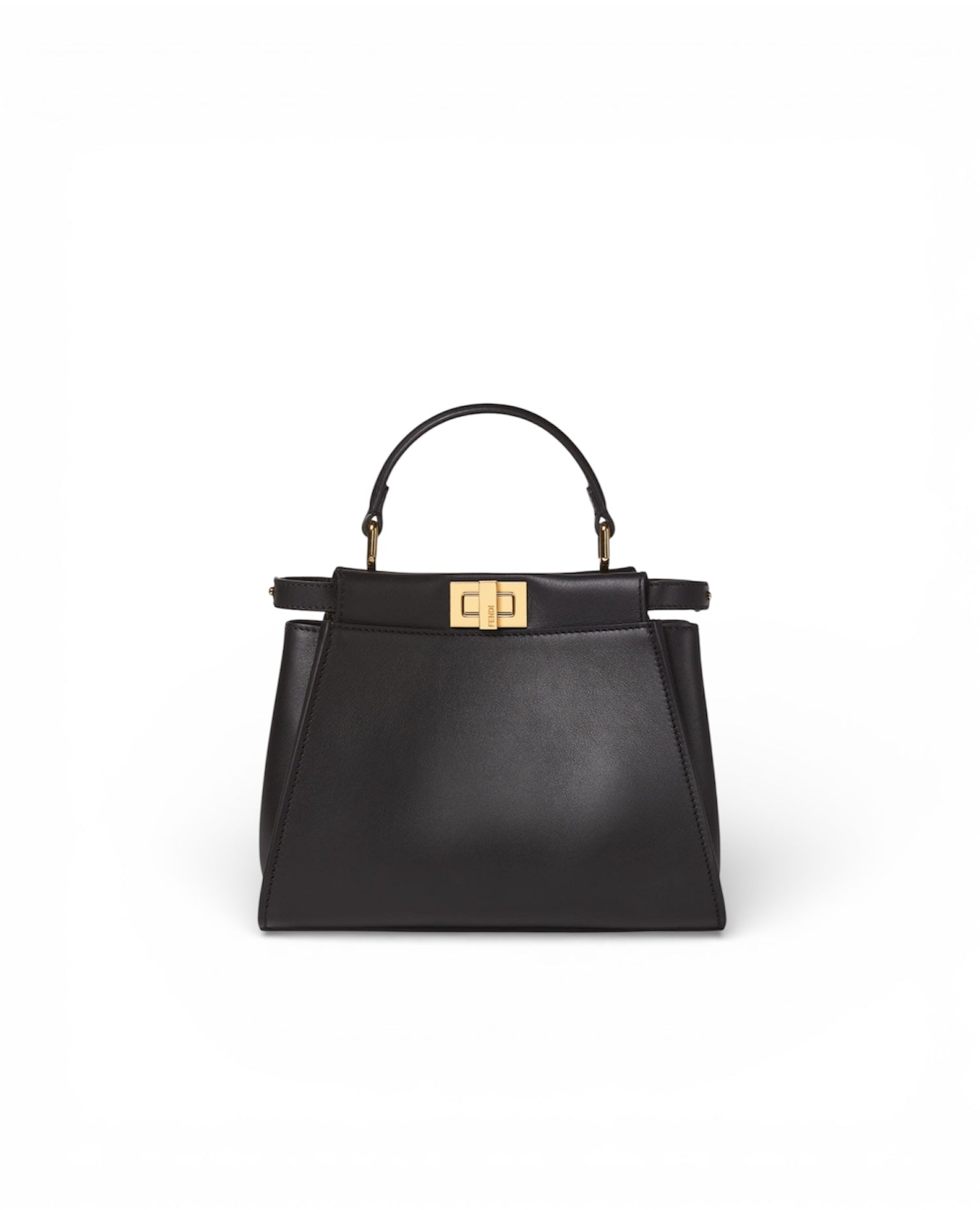 FND Peekaboo Mini Black Leather