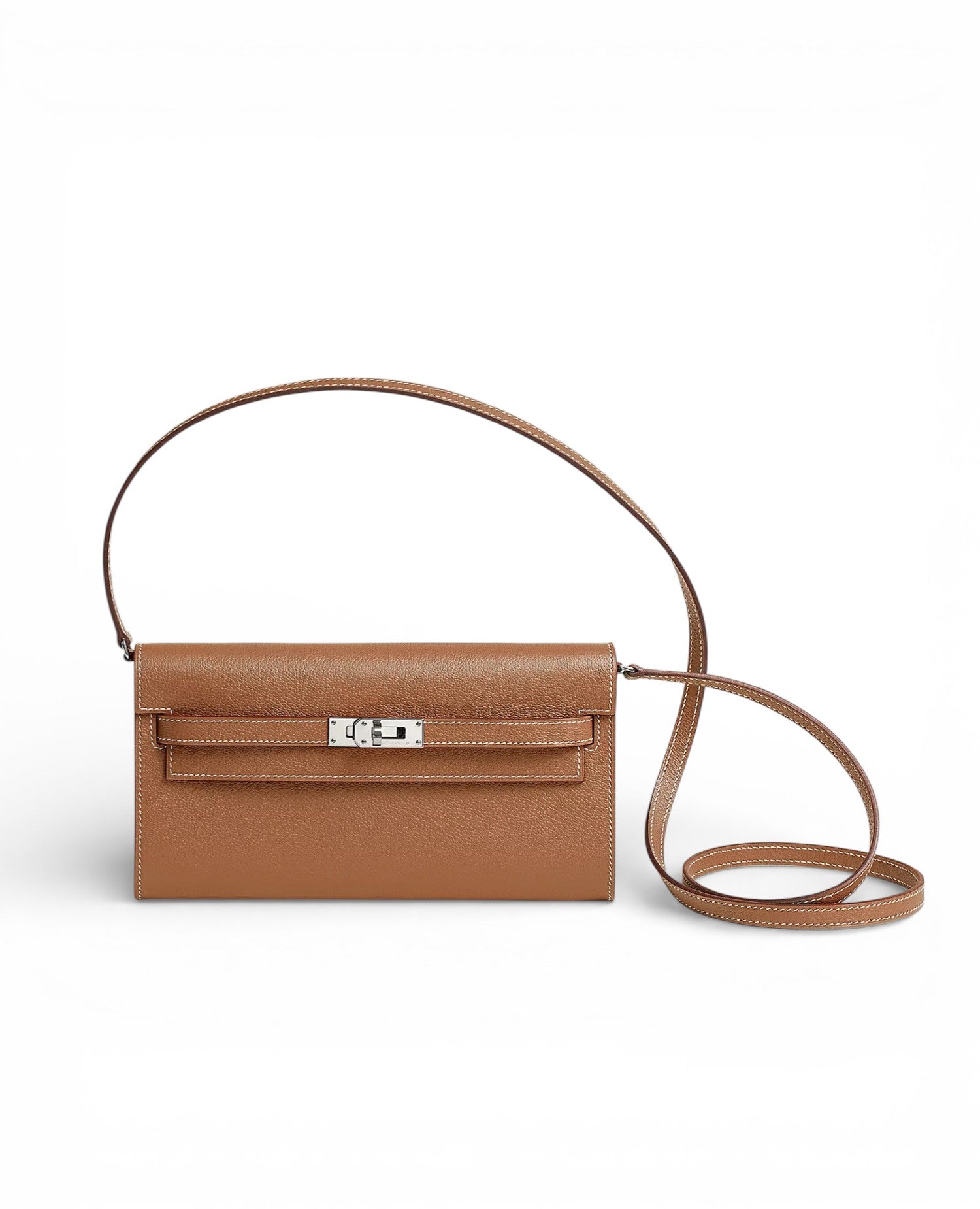 محفظة هيرمس كيلي كلاسيك تو غو إبسوم ذهبي