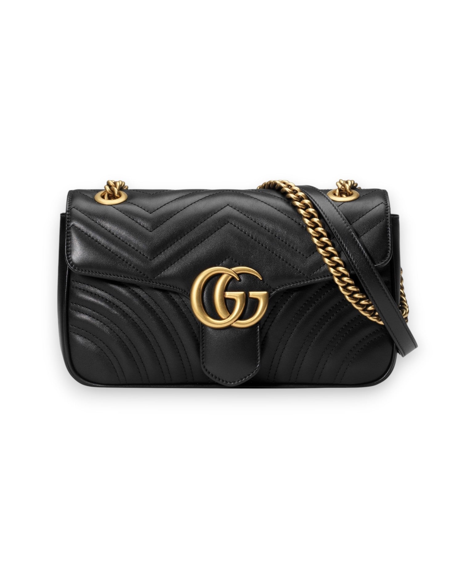 GCC GG Marmont Small Bag Black