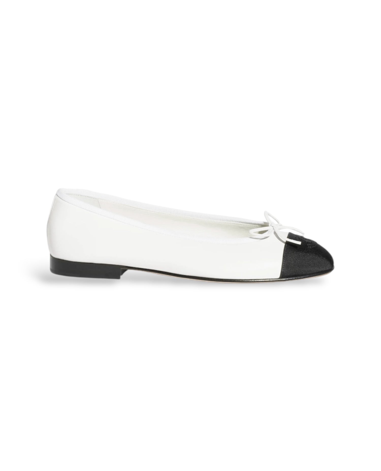 COCO Ballet Flats White & Black