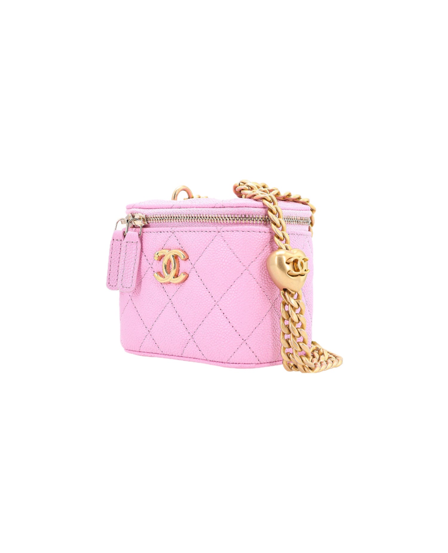 حقيبة شانيل ميني فانيتي وردية