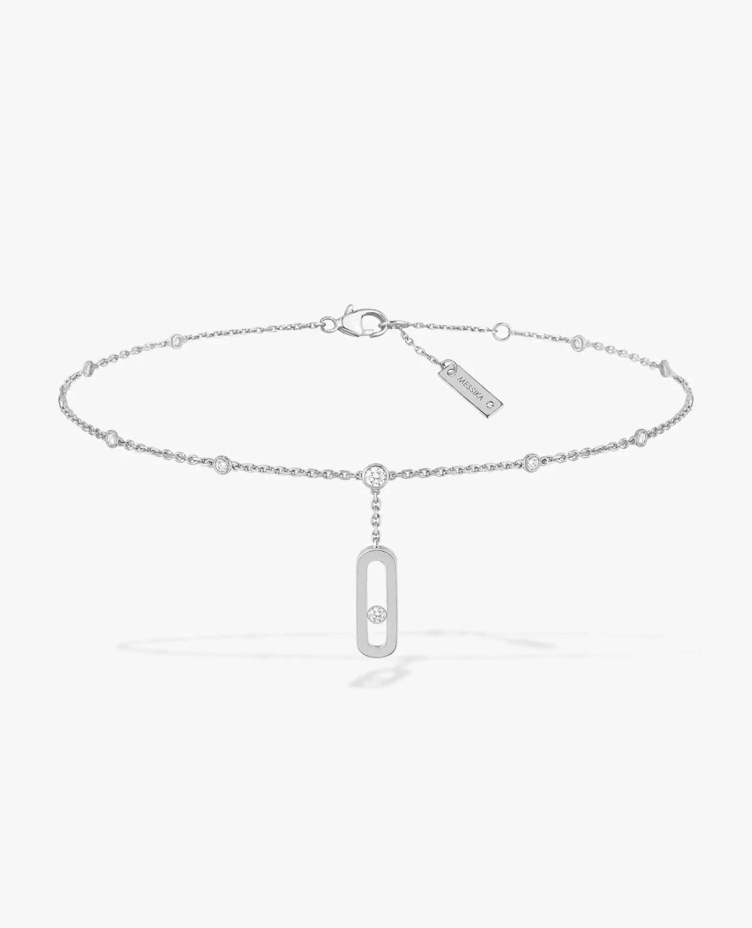 MSK  Move Uno Anklet Silver