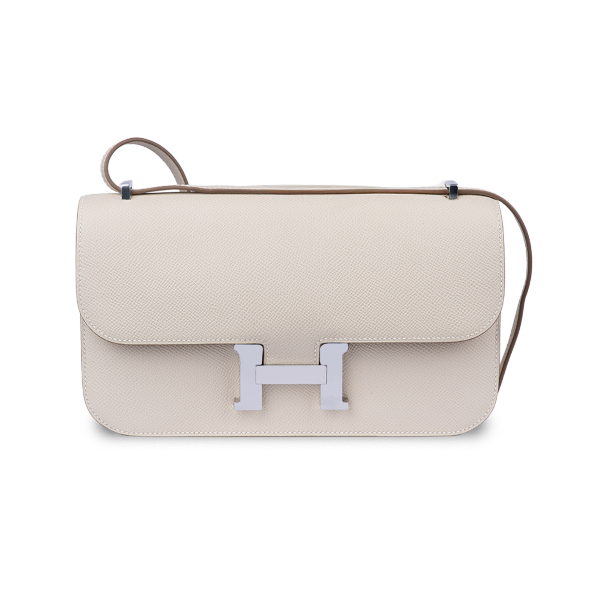 حقيبة هيرمس كونستانس إيلان بيضاء